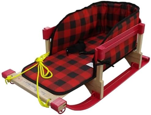 ERA Streamridge Alpine Slasher Sleigh, Belted Plaid Pad