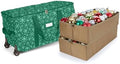 Covermates Rolling Adjustable Ornament Storage Bag, 25.5"W x 13"D x 12.5"H