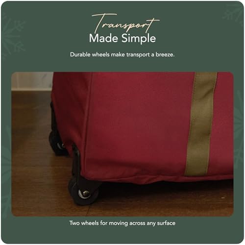 Covermates Rolling Treasurekeeper Storage Bag, 19.25" L x 13" W x 12.5" H