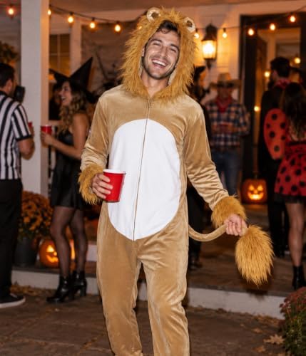 Tipsy Elves Men's Animal Halloween Jumpsuit Costume for Adults