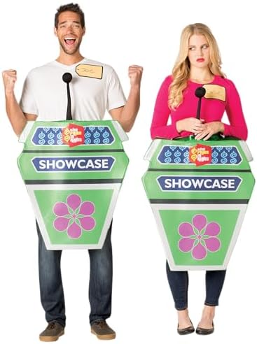 Rasta Imposta The Price is Right Showcase Showdown Contestants Set TPIR Game Show Halloween Group Couples Costume Set for 2, Adult One Size