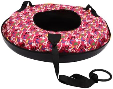 Snow Tube Heavy Duty Inflatable Sledding Tube High Speed Snow Tube Sled Towable Sledding Tube Oxford Cloth Snow Tube for Adults & Kids