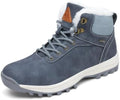 Mishansha Men's Waterproof Snow Boots, Insulated Winter Hiking Boots