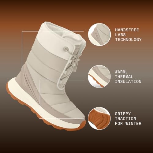Kizik Juno 2 High Hands-Free Slip On Snow Boots for Women