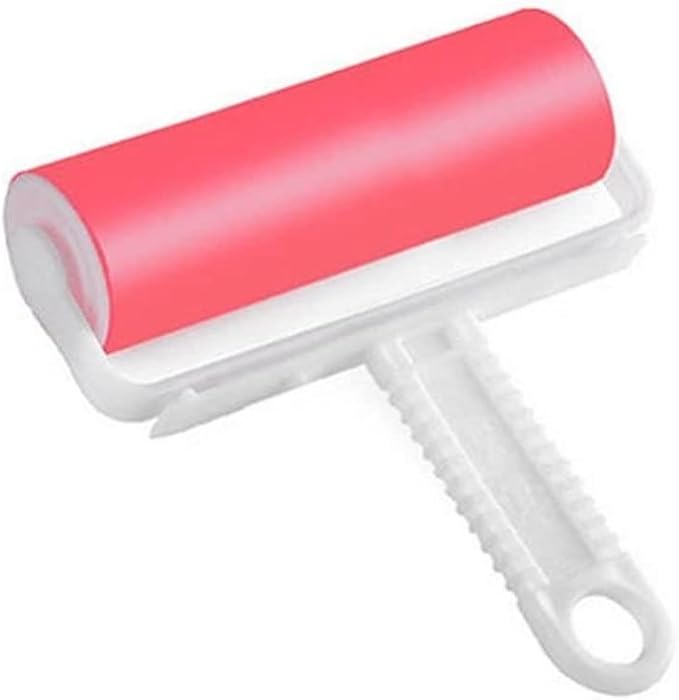 Hair Stick Remover Washable Brush Fluff Cleaner Sticky Picker Lint Roller Carpet Dust Pet Clothes Reusable Home Accessories(E)