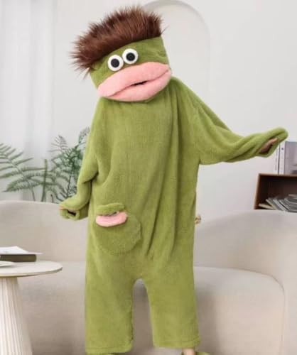 Big Mouth Monster Onesie Halloween Christmas Costume (not include shoes )