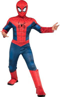 MARVEL Spider-Man Brand New Day Official Youth Halloween Costume - Premium Quality Padded Jumpsuit with Pull On Fabric Mask