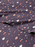 Christmas Sheet Set, Christmas Night, Holiday Xmas Bedding Set - Full Size