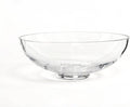 CYS EXCEL Glass Small Decorative Footed Bowl (H:3" D:8") Fruit Display Terrarium Compote Pedestal Vase Kitchen Table Centerpiece
