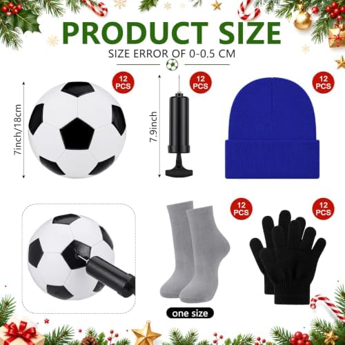 Sosation 60 Pcs/12 Sets Operation Christmas Charity Gifts Set