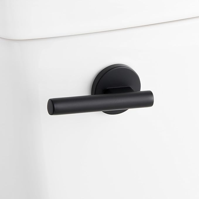 Signature Hardware 951180 Edenton Toilet Tank Lever - Matte Black