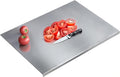 304 Stainless Steel Cutting Board – Stainless Steel Kitchen Chopping Boards Non-Slip, Dishwasher Safe – Ideal for Meat, Vegetables, Fruits, Bread & Baking – Commercial & Home Use (27.5 * 19.6in)