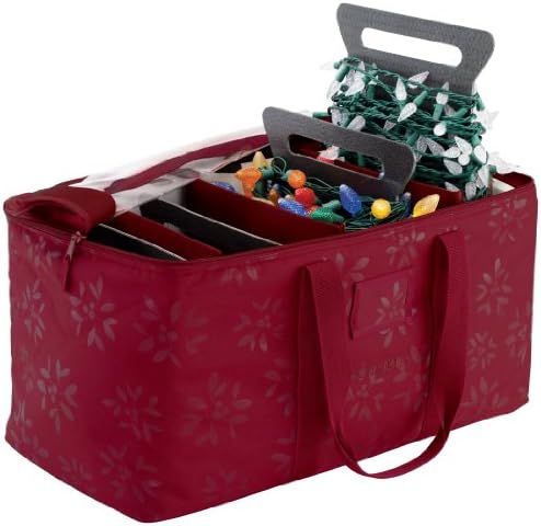 Classic Accessories Seasons 24 Inch Holiday Lights Storage Duffel
