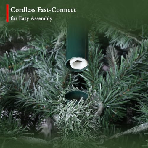 Hykolity 9 ft Prelit Premium Christmas Tree with Multicolor LEDs