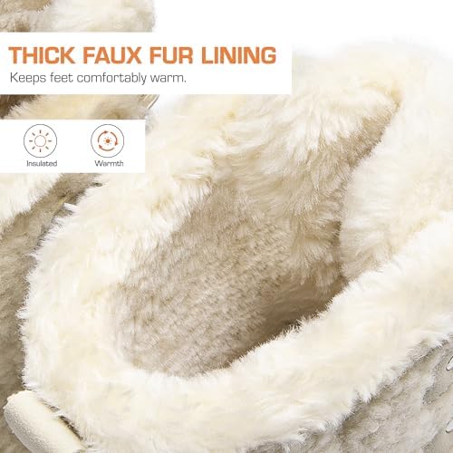 DREAM PAIRS Women’s Lace Up Ankle Snow Boots