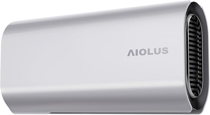 LilMonster AIOLUS Ultra-Compact Automatic Hand Dryer High Speed Air Wiper w/Washable Filter Low Noise 110v 700W
