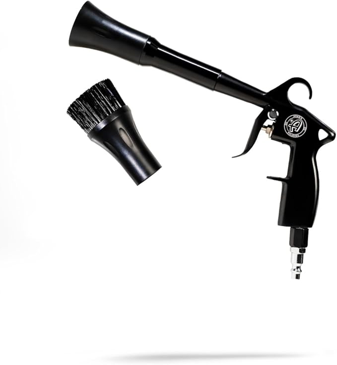 Adam's Tornado Interior Cleaning Tool - Professional High Powered Air Blower Blaster Cleaning Blower Gun for Quick Auto Interior Car Detailing, Drying, Cleaning, Removing Dirt, Dust & Debris