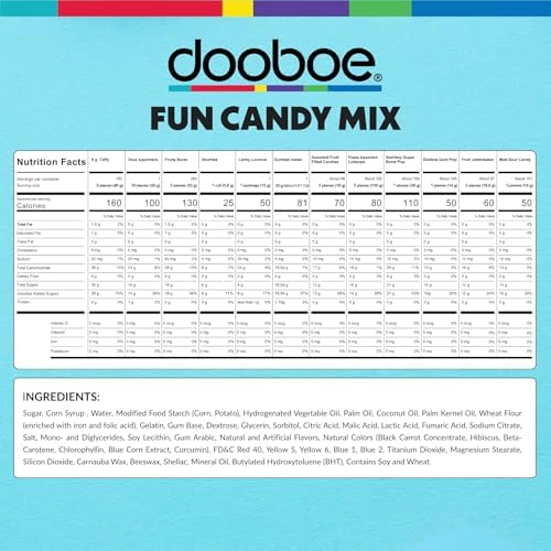 Bulk Candy Assortment, 12 lb Individually Wrapped Mix for Back-to-School