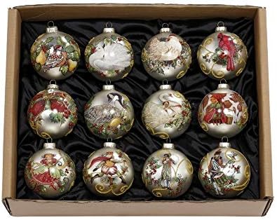 Mark Roberts 12 Days of Christmas Boxed Ornament Set