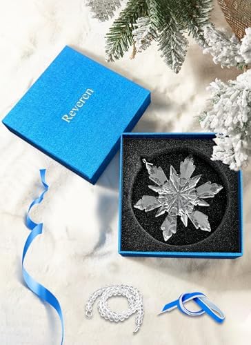 2026 Crystal Snowflake Ornament 2-Pack