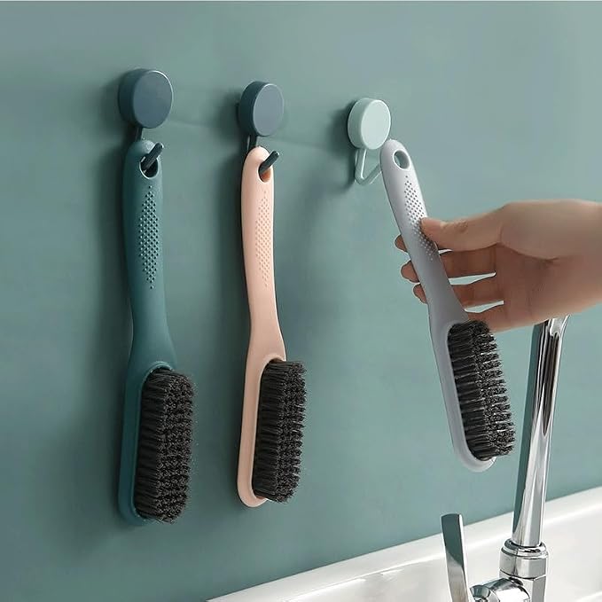 Household Shoe Brush Laundry Soft-Bristle Clean Washing Long Handle Scrubbing