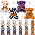 Haull 18 Pcs Halloween Stuffed Animals Plush Bears Bulk