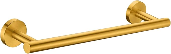 16 Inches Brushed Gold Towel Bar Bathroom Hardware 304 Stainless Steel Wall Mounted Kitchen Towel Holder Cloths Hanger