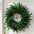 Christmas Decorations - 26 Inch Real Touch Pine Wreath for Front Door