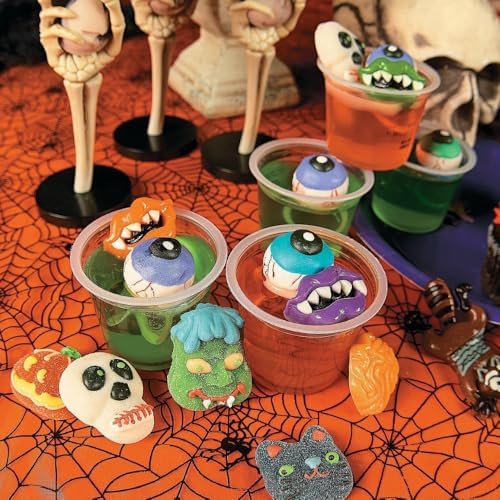 Fun Express Halloween Candy Gummy Candy Variety Pack, 46 Piece