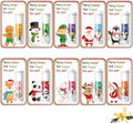 100 Pack Christmas Lip Balms Gift Bulk Cute Christmas Party Favors
