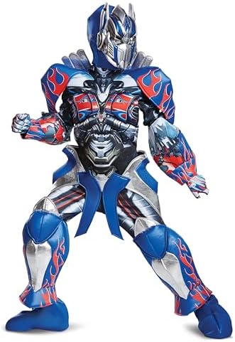 Kid's Transformers Optimus Prime Prestige Costume | Child Transformers Cosplay Halloween Costume for Boys