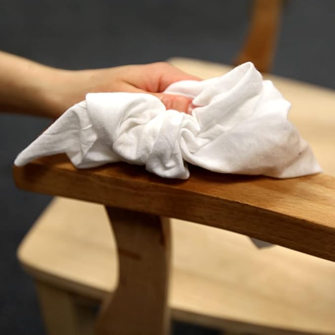 Mixed White Knit Rags, 4lb Compressed Box