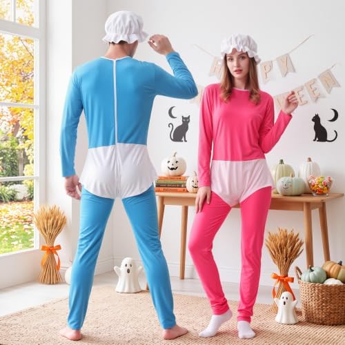 HooLing 2 Pcs Halloween Couple Costume