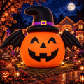 19.7 FT Halloween Inflatable Giant Pumpkin Decorations Outdoor with Blower