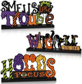 Hocus Pocus Decor, Halloween Decorations Indoor Wooden Table Sign