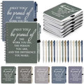 Honoson 10 Sets/20 Pcs Employee Notebook Pen Gifts, Stylish Color