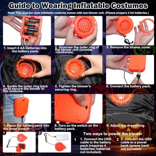 Monster Truck Costume,Inflatable Cosplay Car Adult Costume 3D,Adjustable Suspenders,Funny Cars Halloween Costume for Birthday Party Dress Up Set
