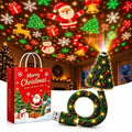 Christmas Projector Light Plug and Play Christmas Night Light