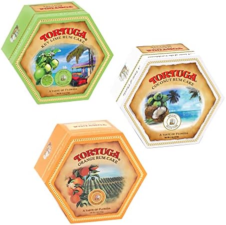 TORTUGA Taste of Florida Rum Cake Mix – 4 oz. - 6 Pack - The Perfect Premium Gourmet Gift