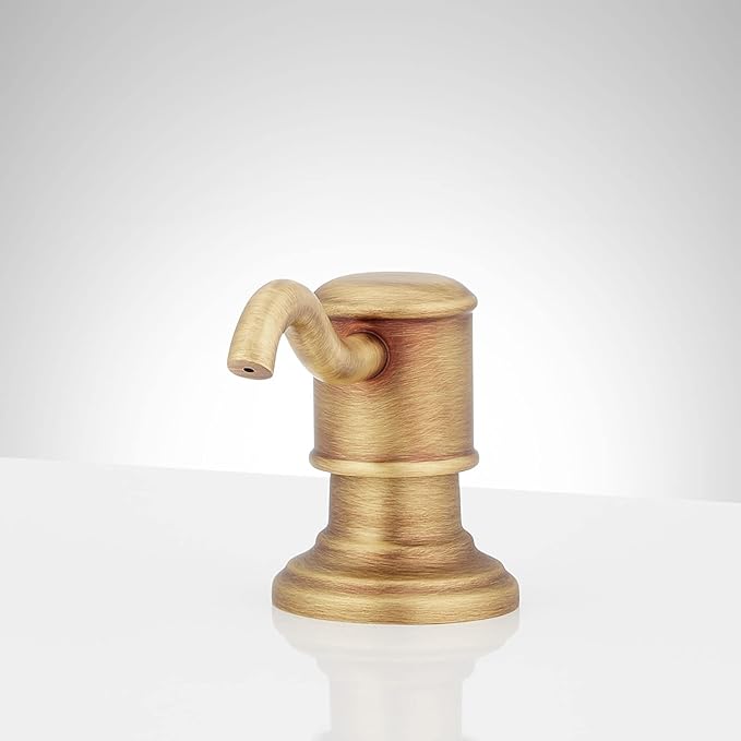 Signature Hardware 483669 Amberly Soap Dispenser