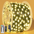 BrightChristmas Christmas Lights 1200 LED 394 FT, Waterproof Outdoor String Lights with Remote and Timer, Christmas Tree Lights with 8 Modes Dimmable, Fairy Lights for Holiday Decor (Warm White)