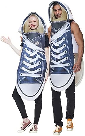 EraSpooky Adult Sneaker Costume Funny Halloween Couples Shoes Outfits