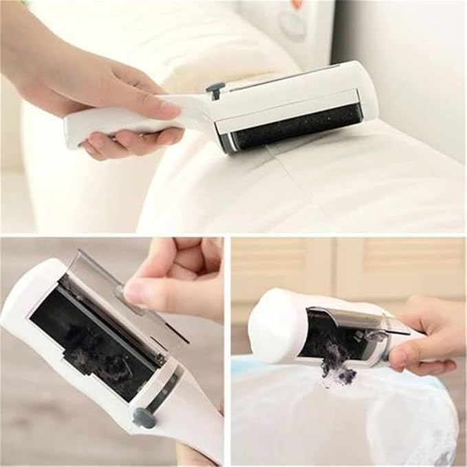 Electrostatic Clothing Dust Pets Hair Cleaner Remover Brush Suction Sweeper for Home Office Travel Cleaning Brushes