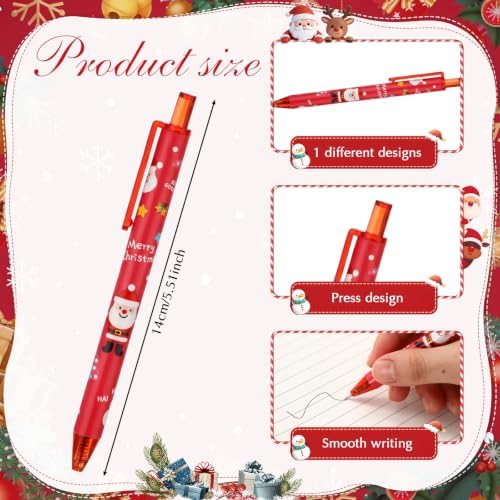 Gueevin 72 Pcs/36 Set Inspirational Notebook Pen Gifts Bulk, Cartoon