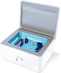 PerfectDry LUX | World's Fastest Hearing Aid Dryer, Dehumidifier Accessory | UV-C Ultraviolet Light Box Kit | Removes Sweat & Moisture from Hearing Aids, Wireless Earbuds, Ear Amplifiers