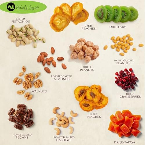 NUT CRAVINGS Gourmet Collection - (12 Assortments) Get Well Soon