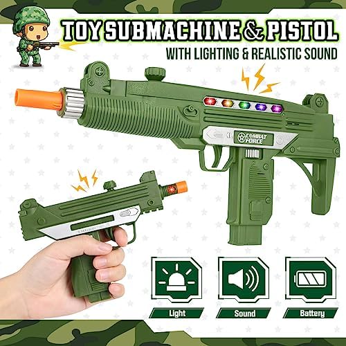 GIFTINBOX Army Costume for Boys, 15PCS Military Boys Halloween Costume