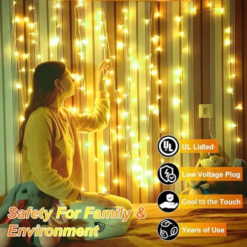 1500 LED 470FT Christmas String Lights, 12 Modes, Timer, Memory & Dimming