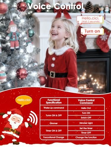 OZS Connectable 2PK 400LED, 164FT Christmas String Lights with Remote