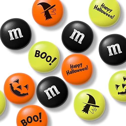 M&M’S WORLD Milk Chocolate Halloween Party Favors (20 pack), Perfect for Halloween Parties, Trick or Treat and Halloween Decorations